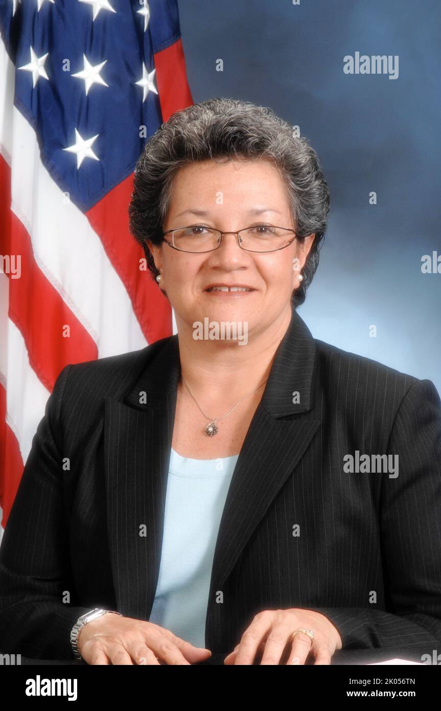 Official portrait and passport sitting for Mercedes Marquez, Assistant ...