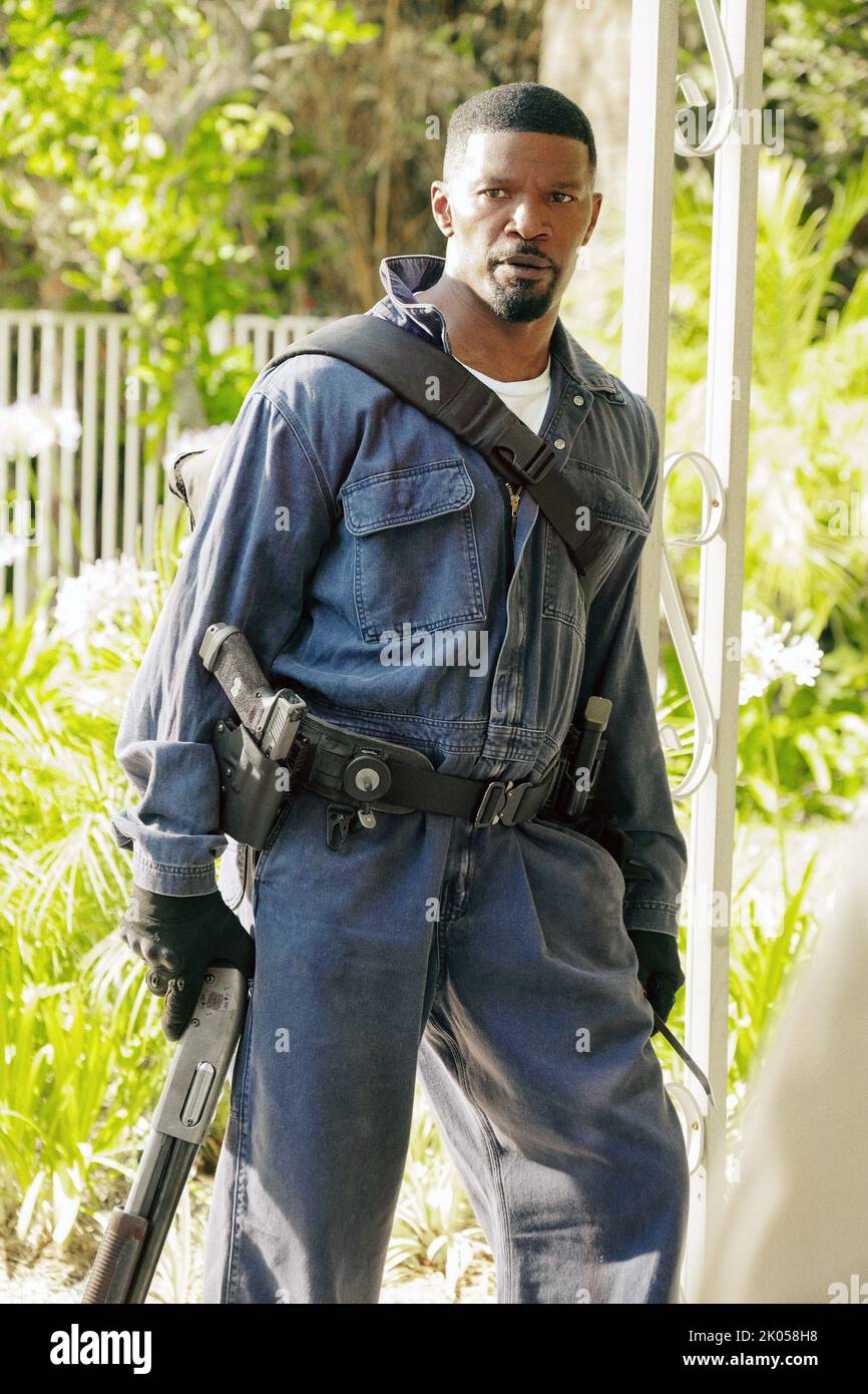 DAY SHIFT, Jamie Foxx, 2022. ph Andrew Cooper / © Netflix /Courtesy Everett Collection Stock