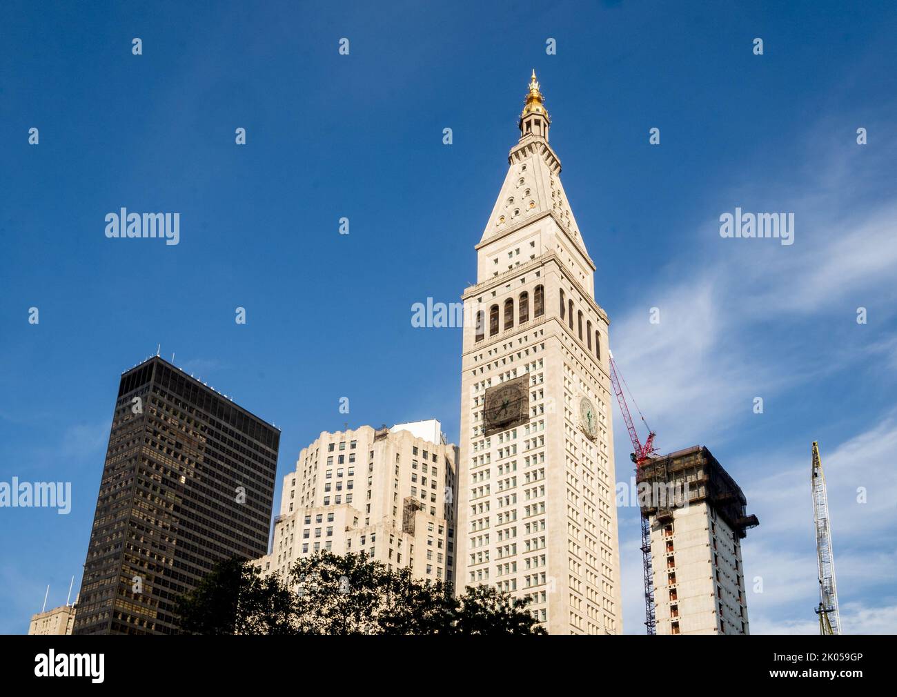 New York, NY USA Sept 3, 2022 Landscape view of the Metropolitan