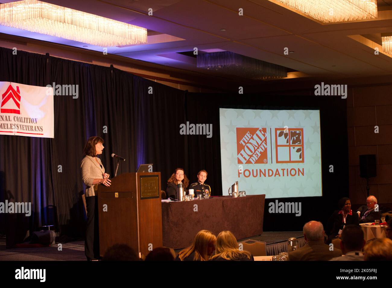 National Coalition for Homeless Veterans Conference, with Secretary ...
