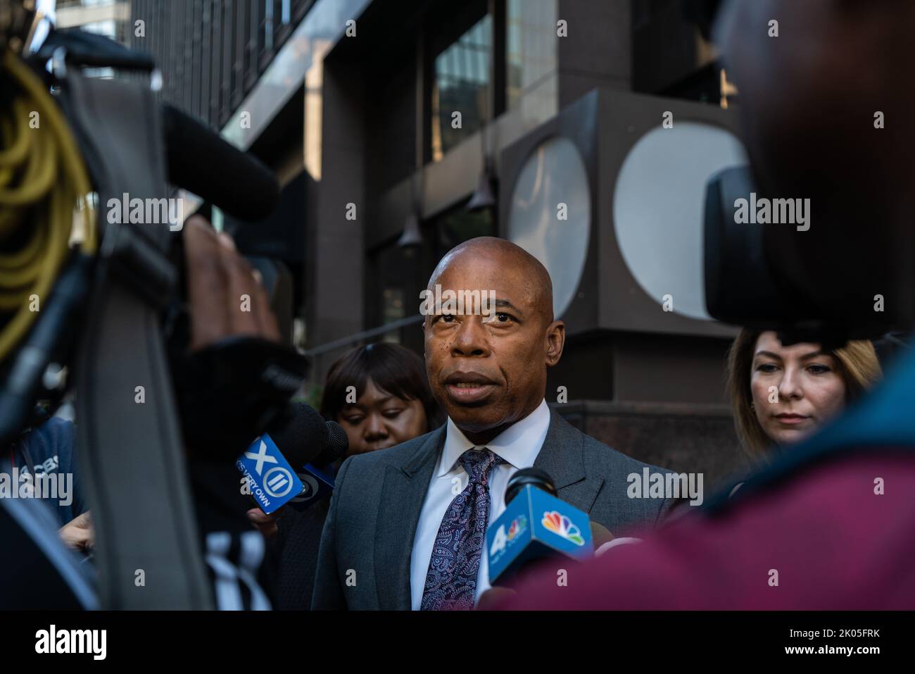 New York City, USA. 09th Sep, 2022. New York City Mayor Eric Adams