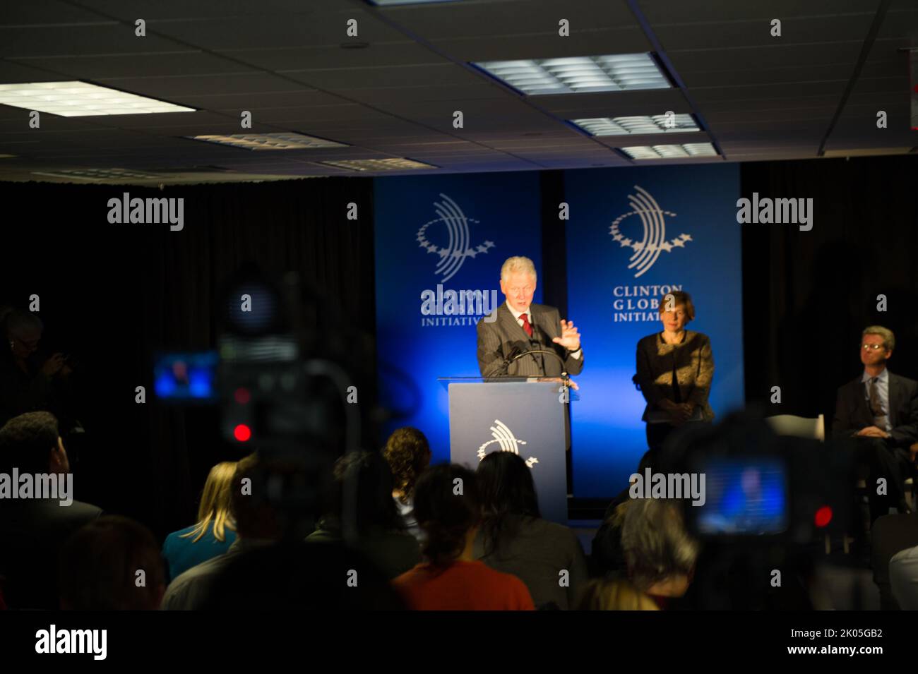 Clinton Global Initiative (CGI) event in New York City, New York, with