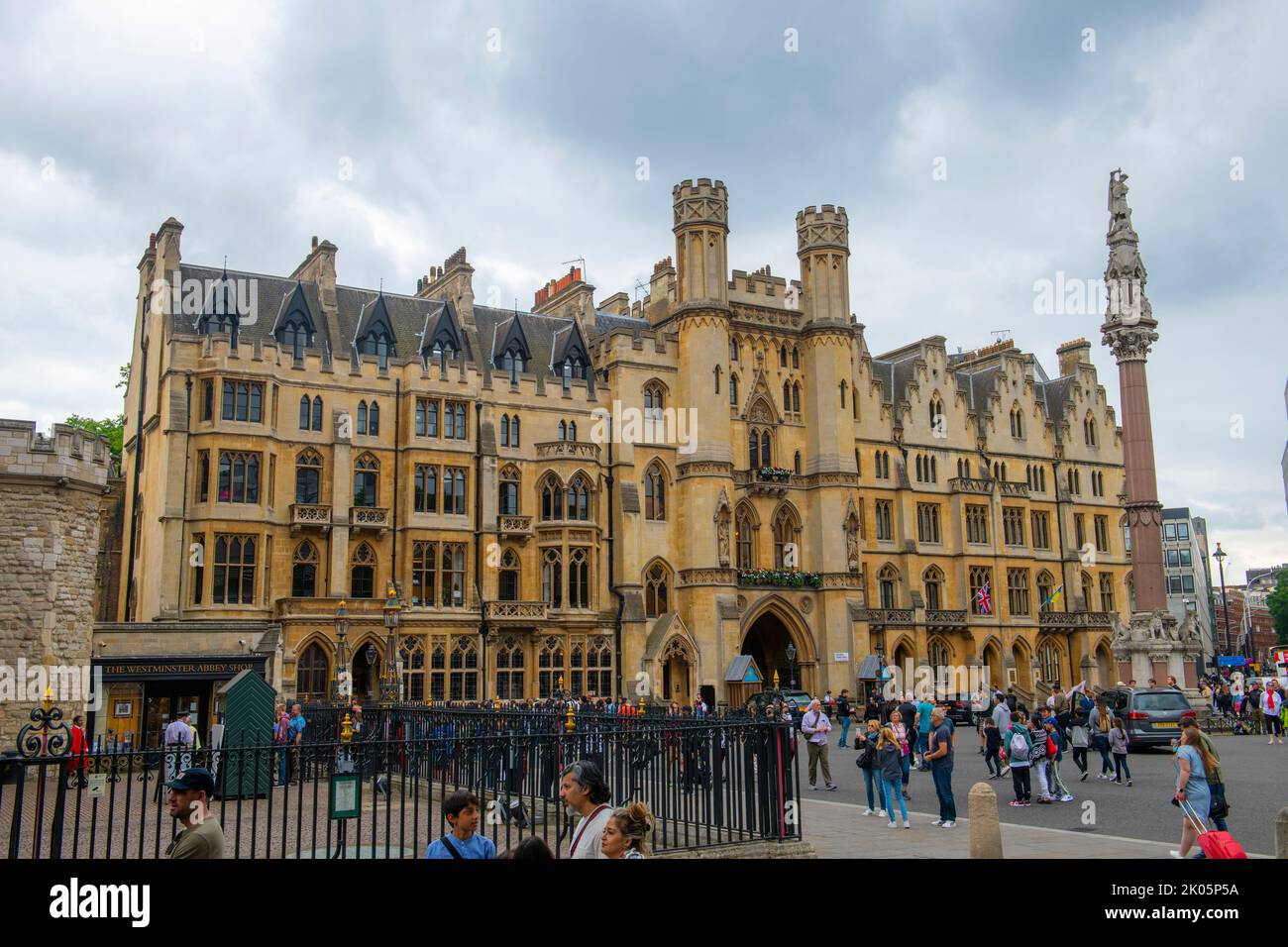 Broad Sanctuary House next to Westminster Abbey in city of Westminster