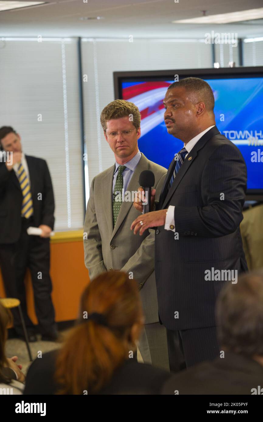 Atlanta, town hall meeting, with Secretary Shaun Donovan among