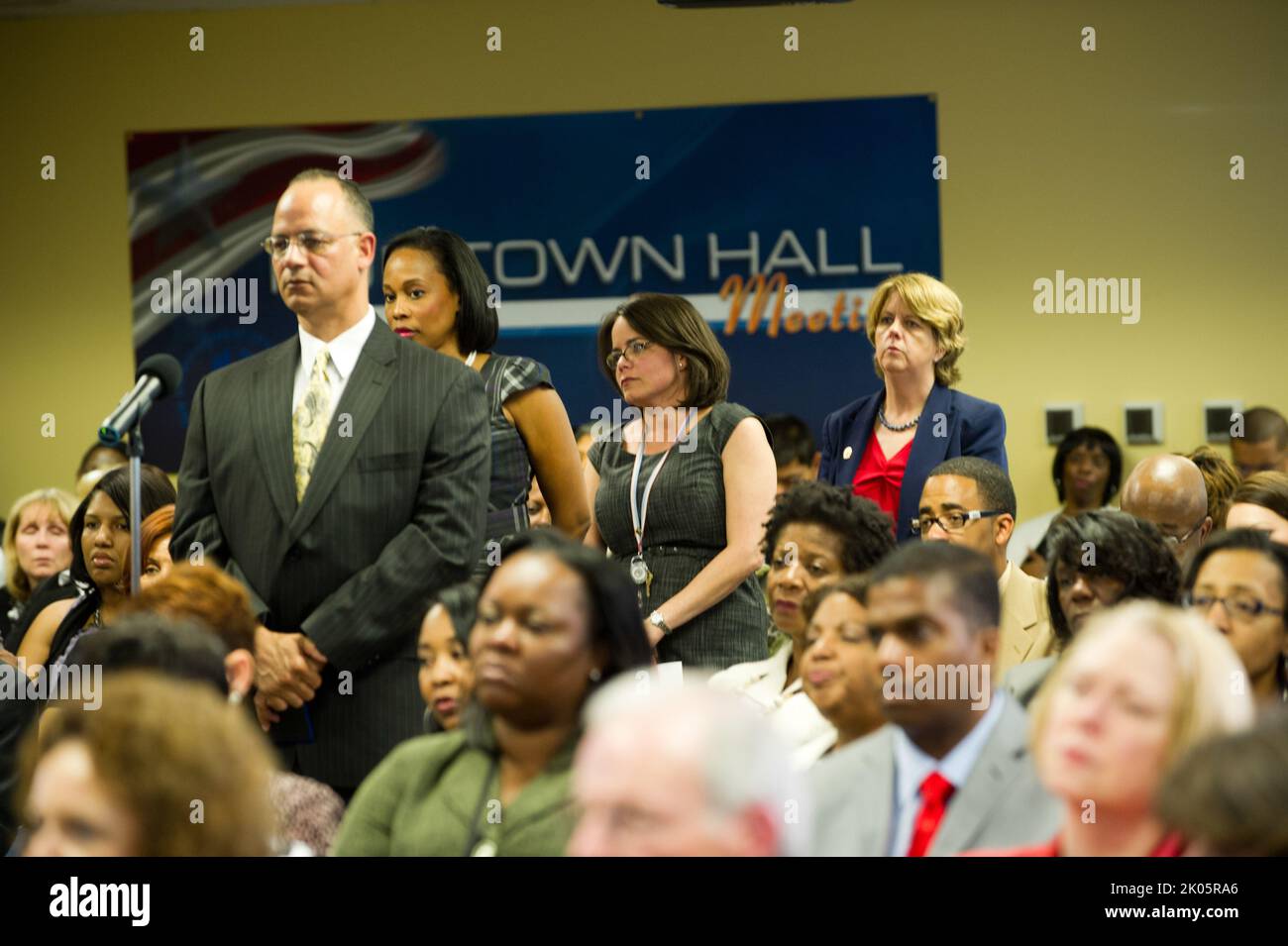 Atlanta, town hall meeting, with Secretary Shaun Donovan among