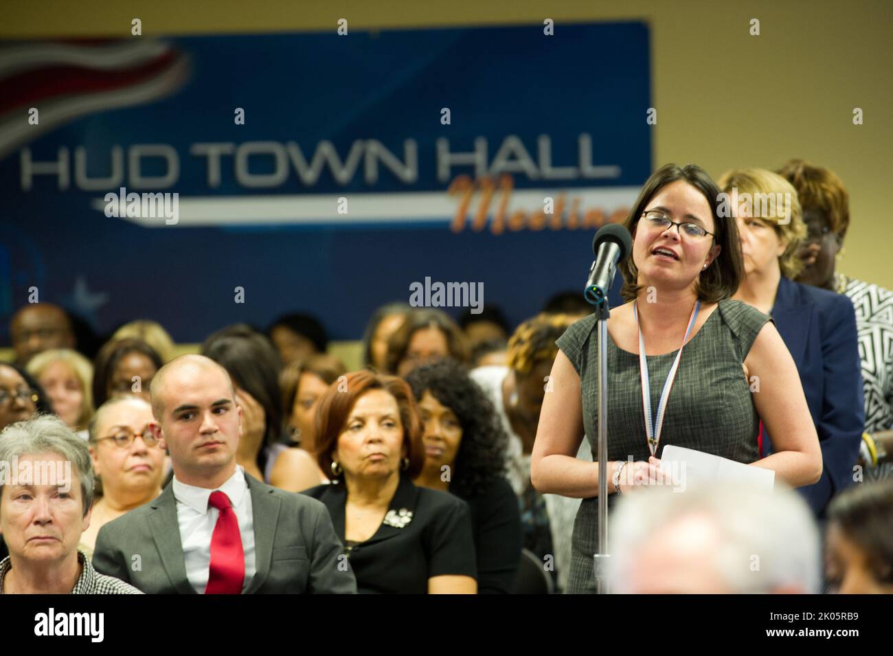 Atlanta, town hall meeting, with Secretary Shaun Donovan among