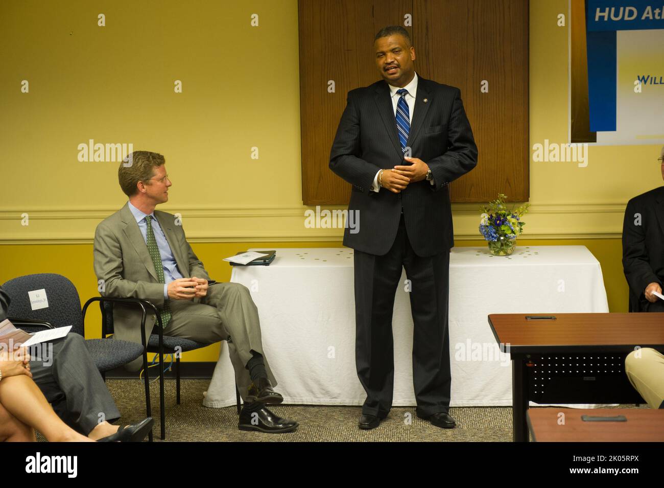 Atlanta, town hall meeting, with Secretary Shaun Donovan among