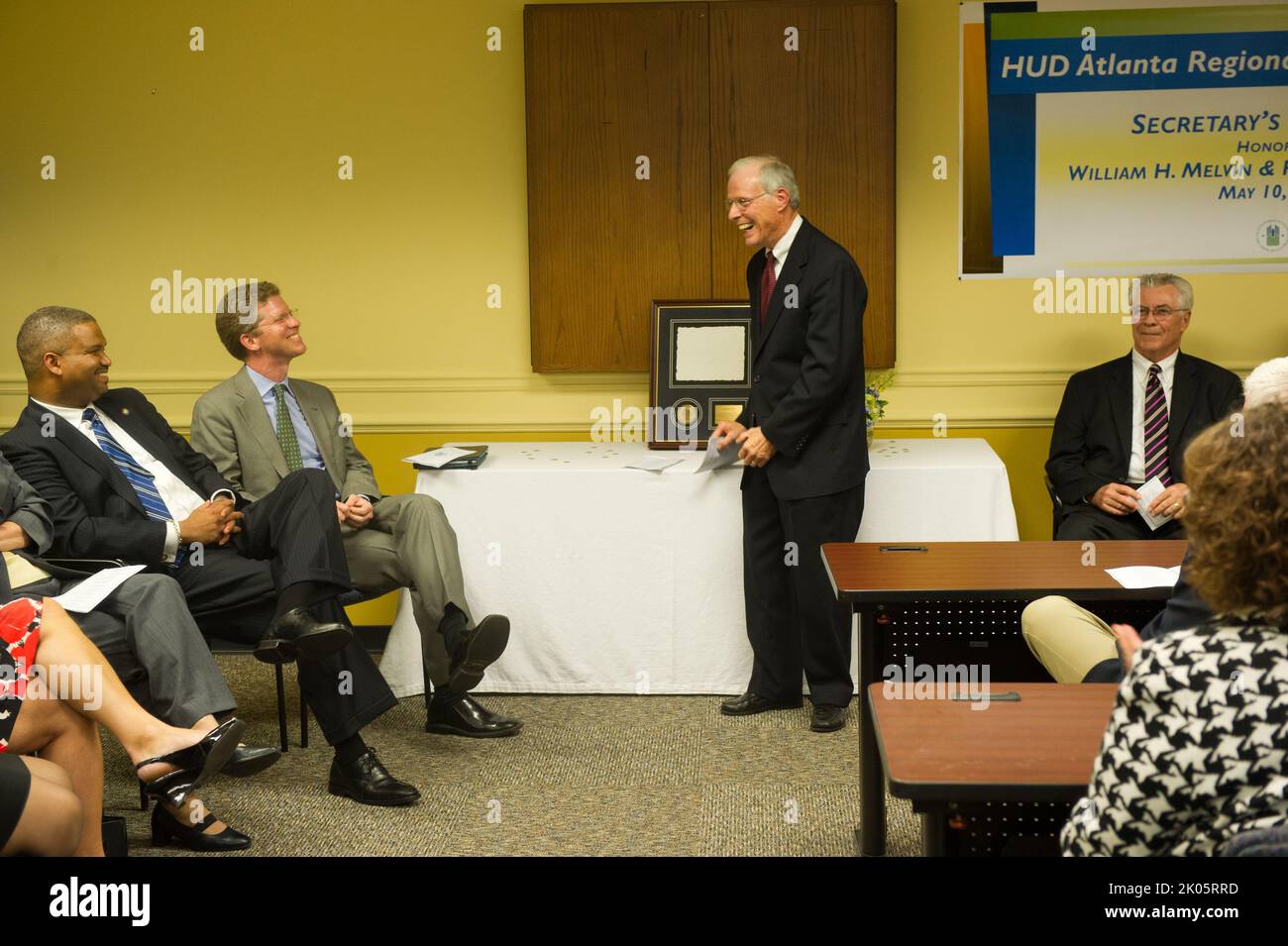 Atlanta, town hall meeting, with Secretary Shaun Donovan among