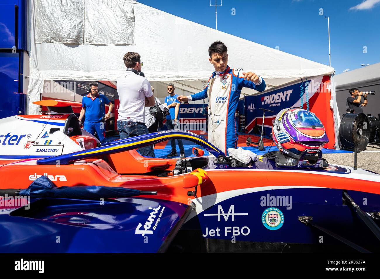 MALONEY Zane (bb), Trident Racing, Dallara F3, portrait during the 9th ...