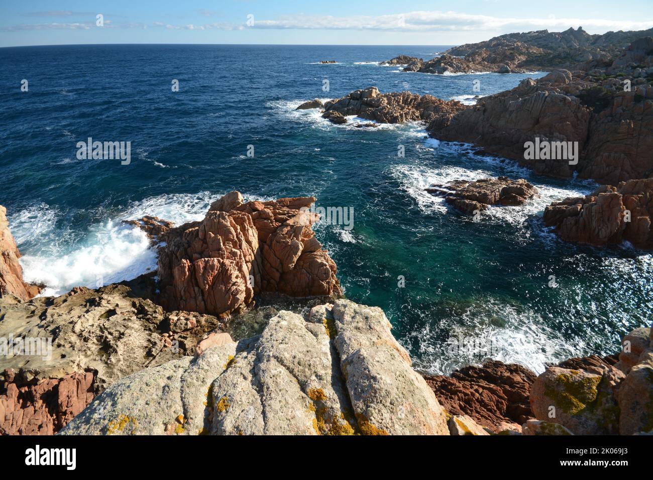 Costa rocciosa, Sardegna Stock Photo