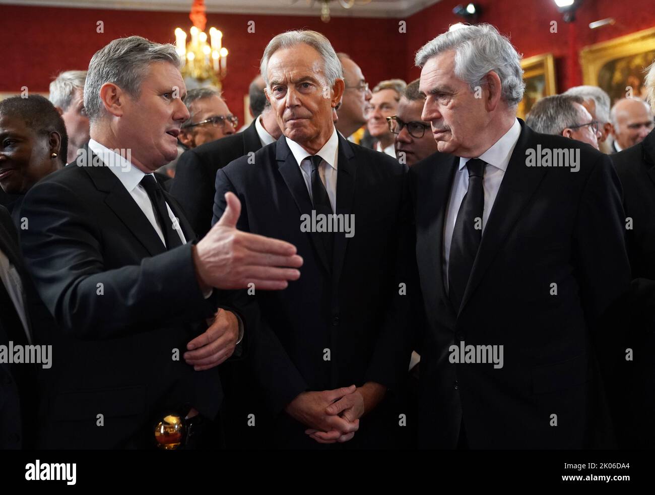 (Leftright) Labour leader Sir Keir Starmer, former Prime Ministers(02)