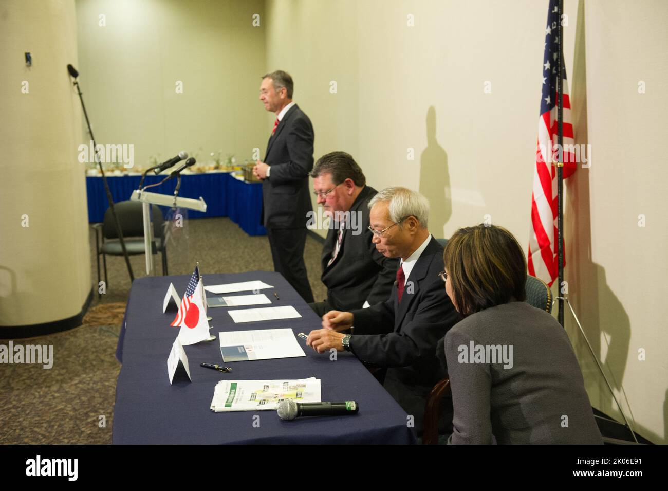 Signing event for Memorandum of Understanding between Ginnie Mae and