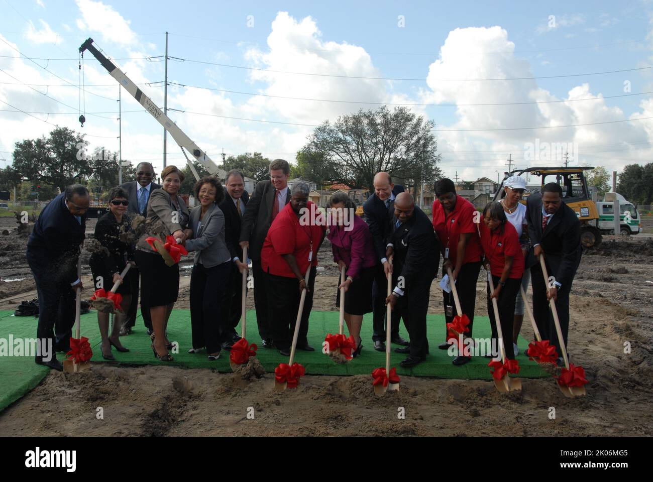 Visit of Secretary Shaun Donovan to New Orleans, Louisiana, where he inspected old public