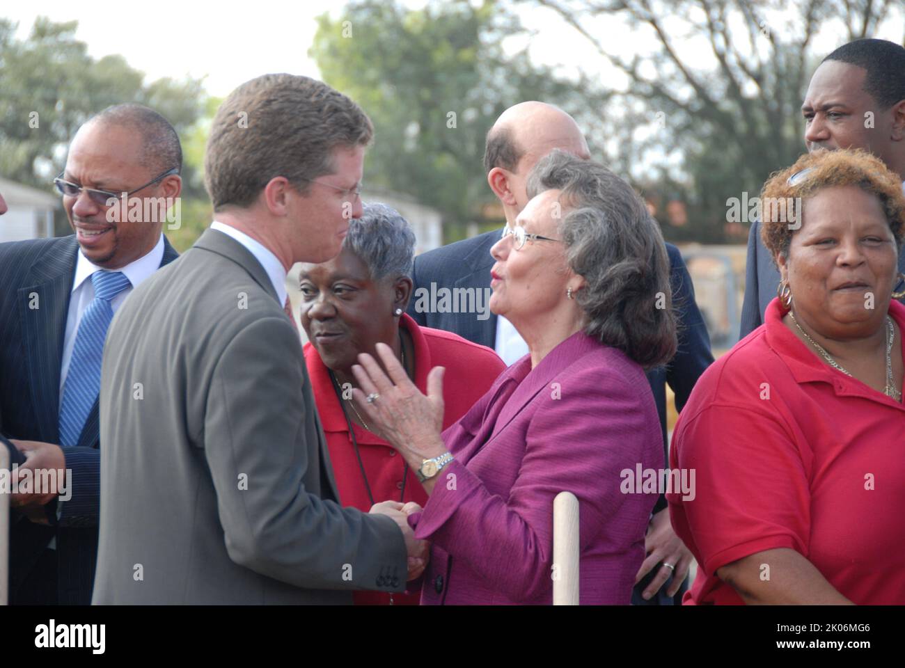 Visit of Secretary Shaun Donovan to New Orleans, Louisiana, where he inspected old public
