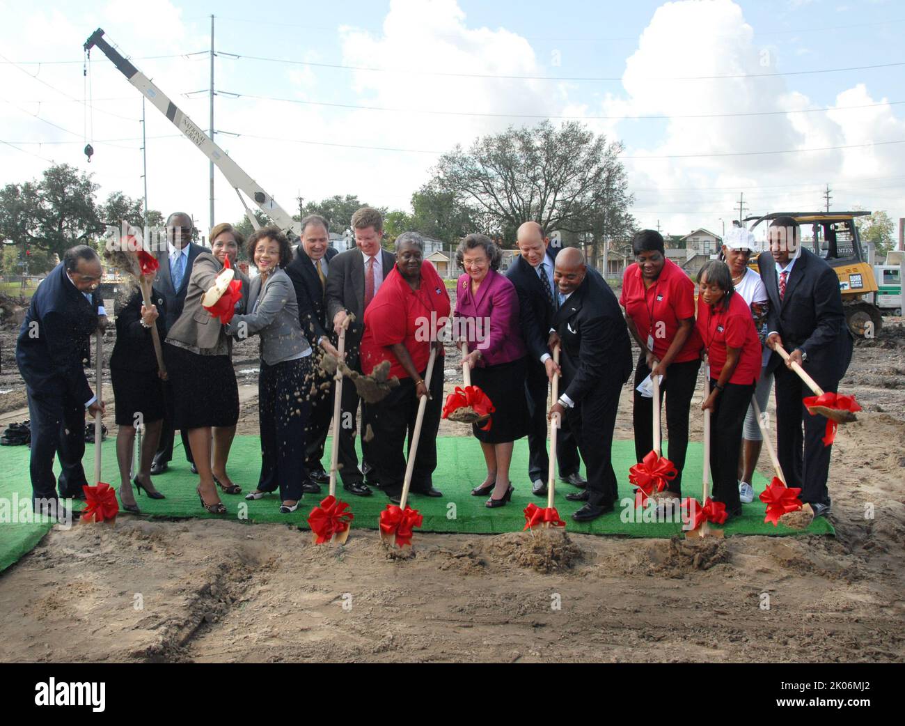 Visit of Secretary Shaun Donovan to New Orleans, Louisiana, where he inspected old public