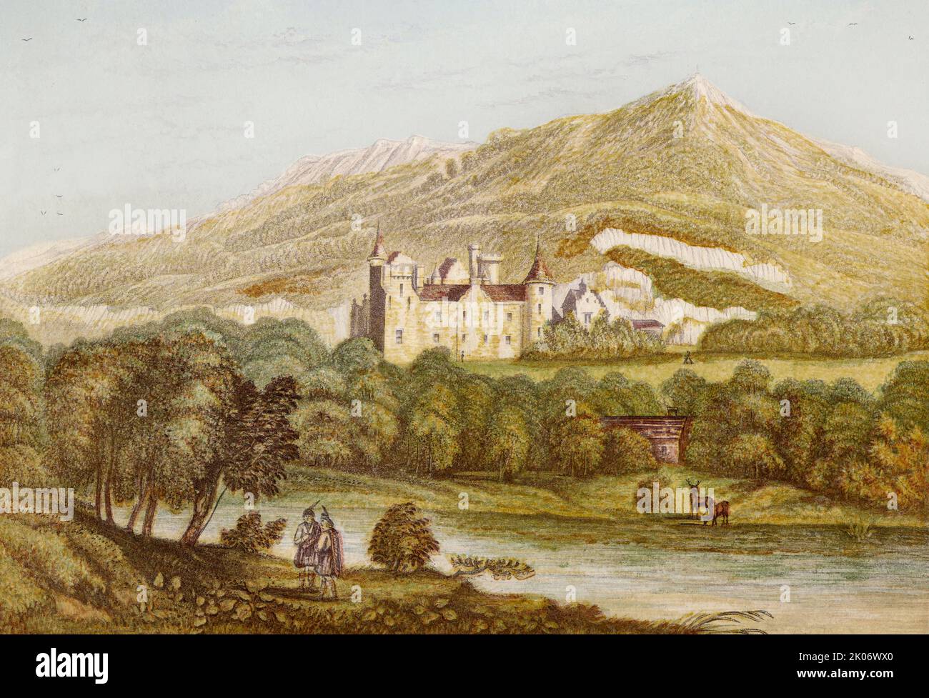 Balmoral Castle, Royal residence, Aberdeenshire, Scotland Stock Photo