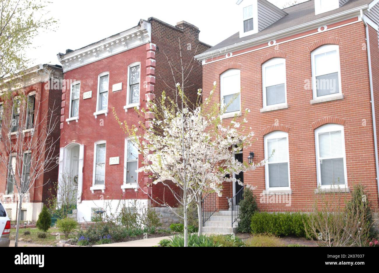 St. Louis, Missouri. Select views City scenes, neighborhoods, housing