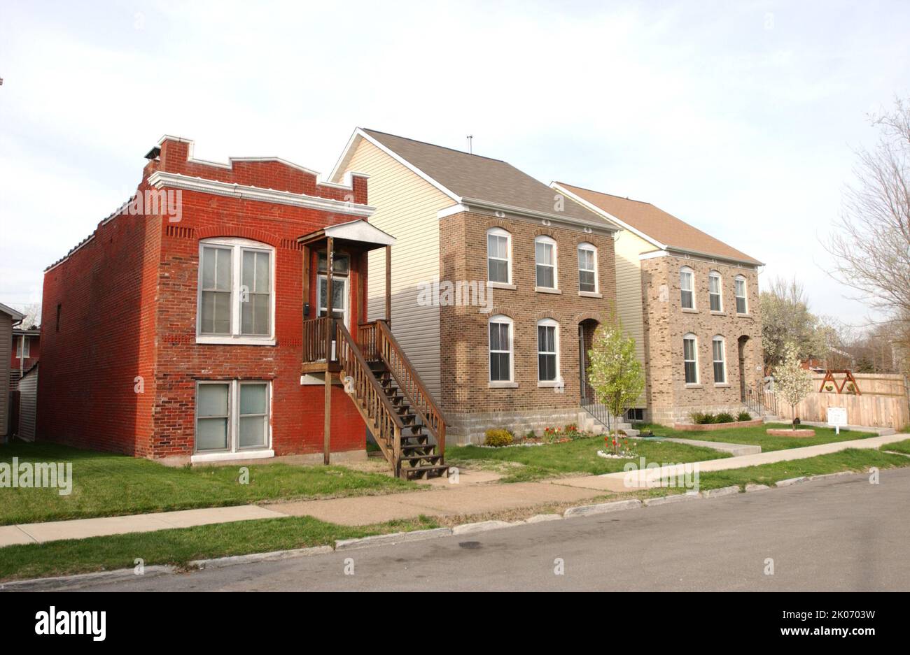 St. Louis, Missouri. Select views City scenes, neighborhoods, housing