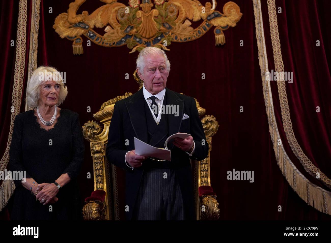 King Charles III proclaimed Britain's monarch after queen's death