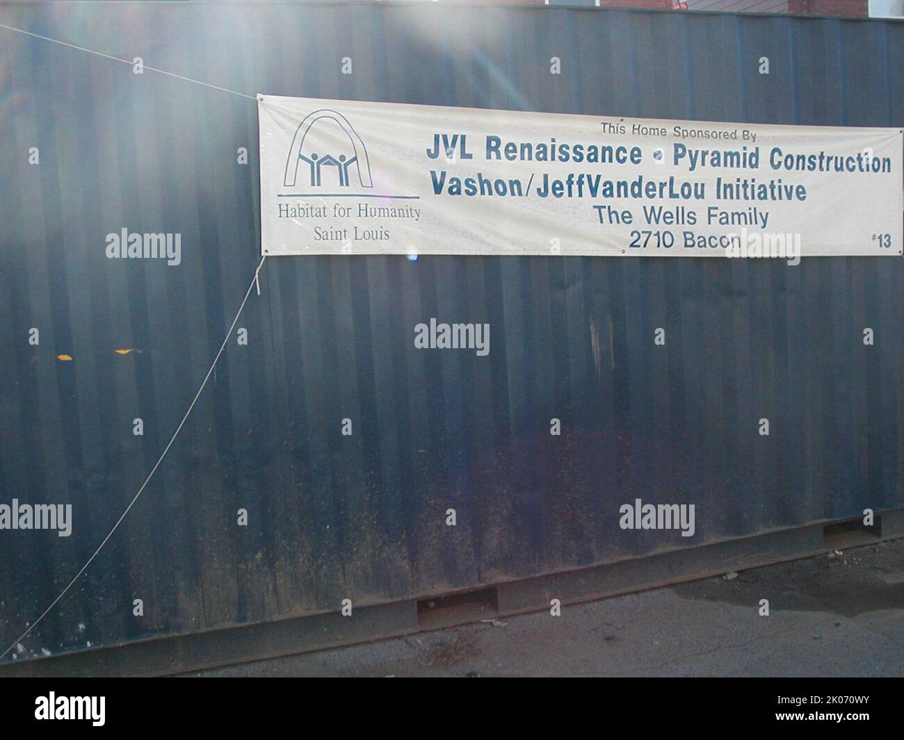 Secretary Alphonso Jackson in St. Louis, Missouri for Habitat for