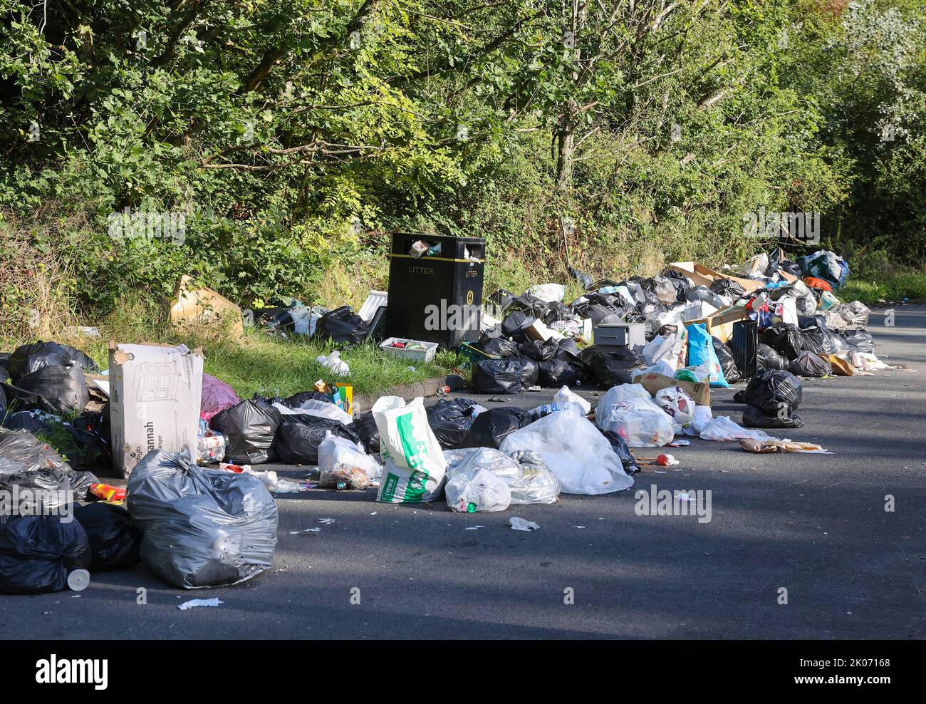 Craigavon, County Armagh, Northern Ireland, UK. 10 Sept 2022. Following