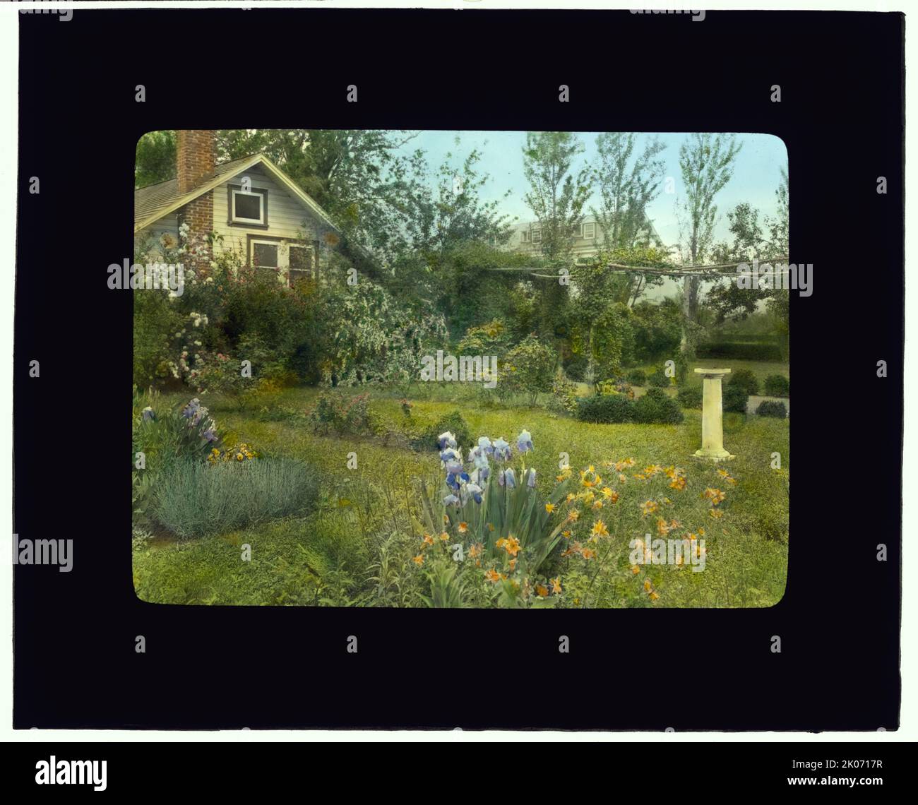 Pennsylvania School of Horticulture for Women, Old Limekiln Road, Ambler, Pennsylvania, 1919. Landscape, James Bush-Brown. Stock Photo