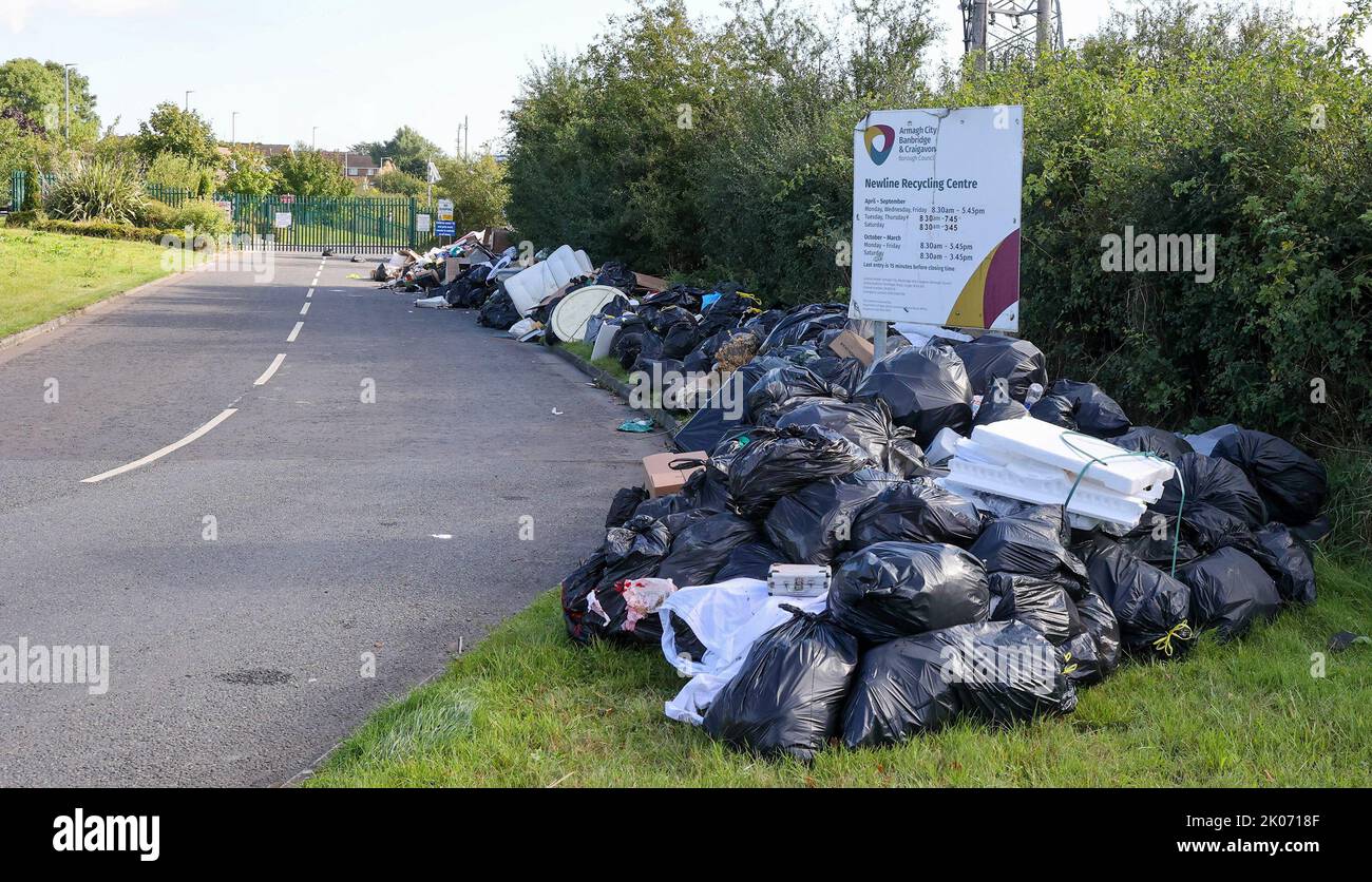 Craigavon, County Armagh, Northern Ireland, UK. 10 Sept 2022. Following