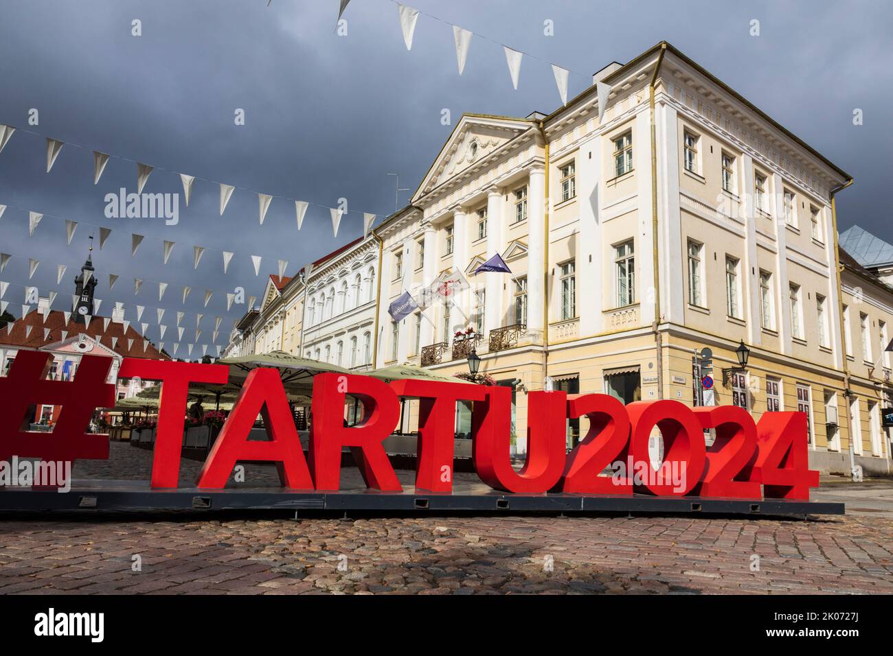 European Capital of Culture 2024, Tartu, Baltics, Europe Stock Photo