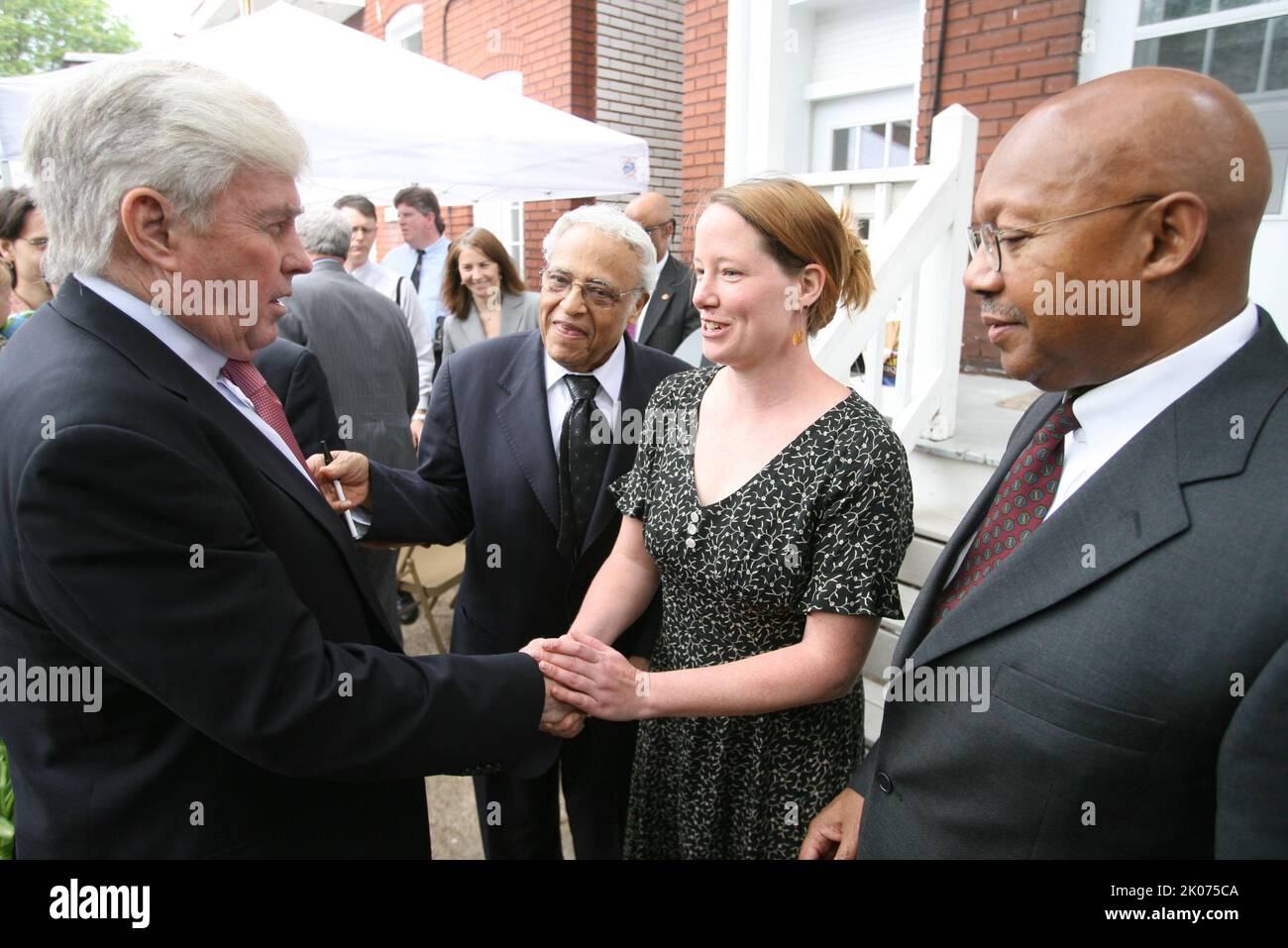 Secretary Alphonso Jackson in St. Louis, Missouri, with former ...