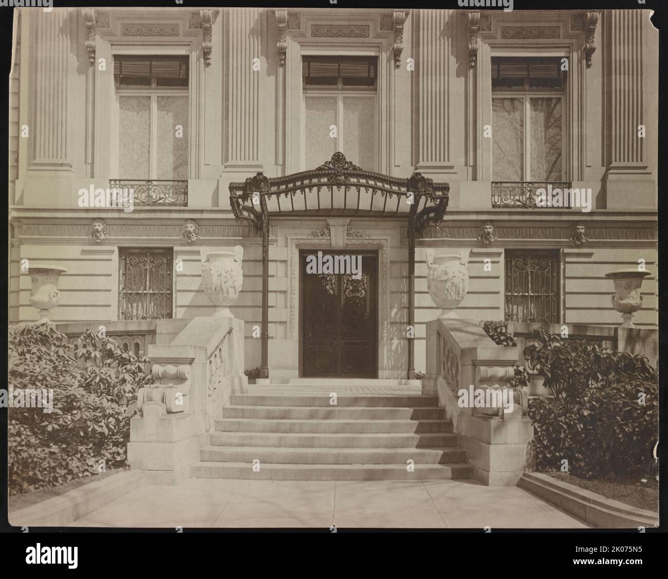 Mary Scott Townsend house, Washington, D.C., c1910. Photograph shows