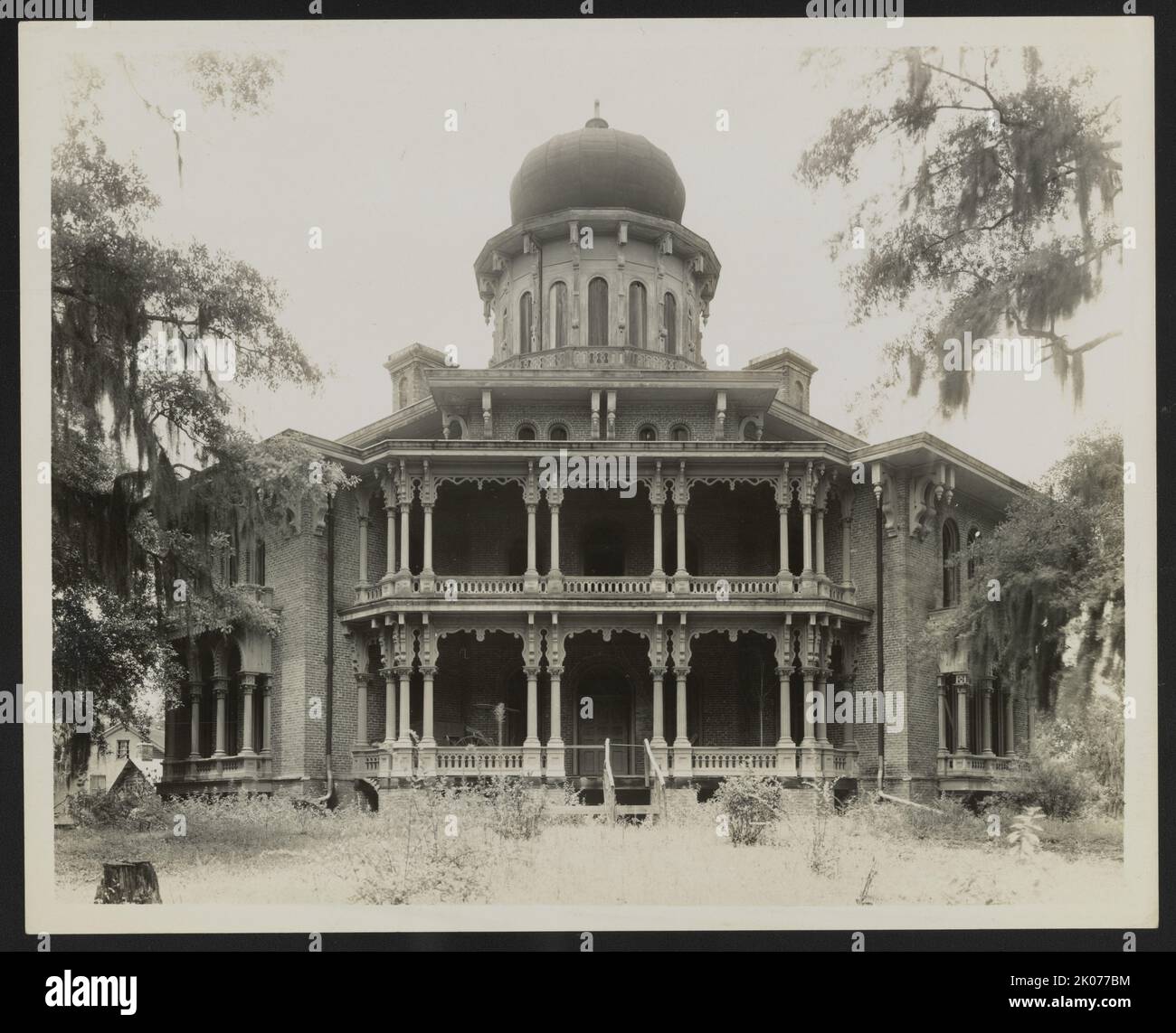 Longwood, Natchez, Adams County, Mississippi, 1938 Stock Photo Alamy