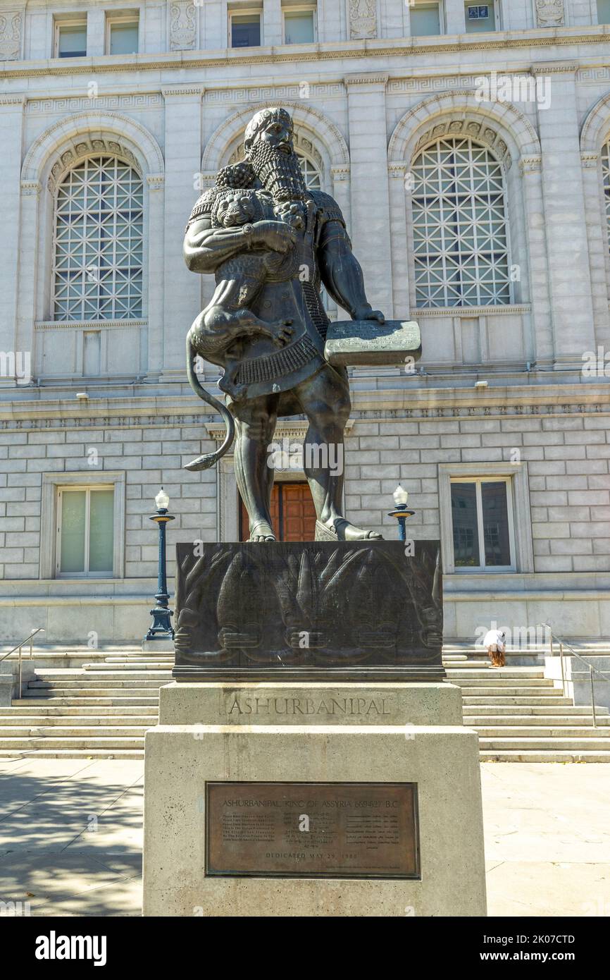 その他 APVSHKIN STATUE from SSUR Ashurbanipal statue san francisco hi-res stock photography and