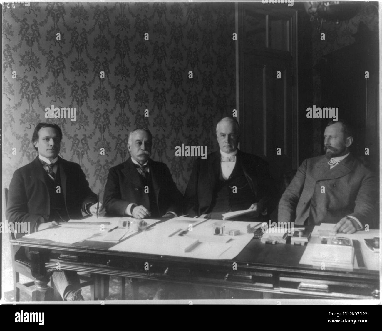 First Philippine Commission Jacob G. Schurman, Admiral Dewey, Charels