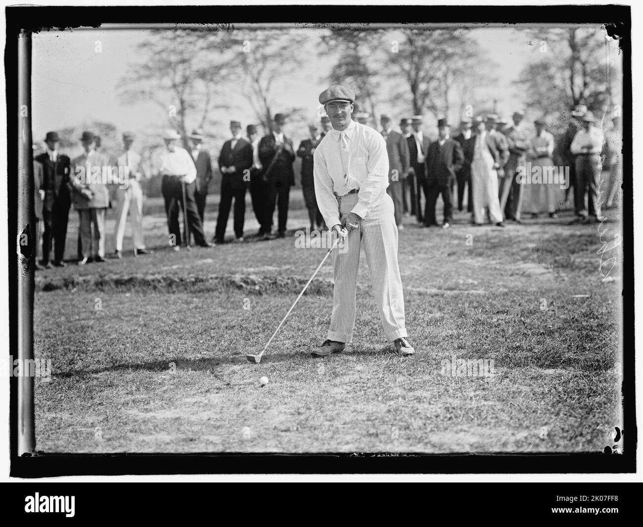 Sherman Playing Golf, between 1909 and 1914. USA. Stock Photo