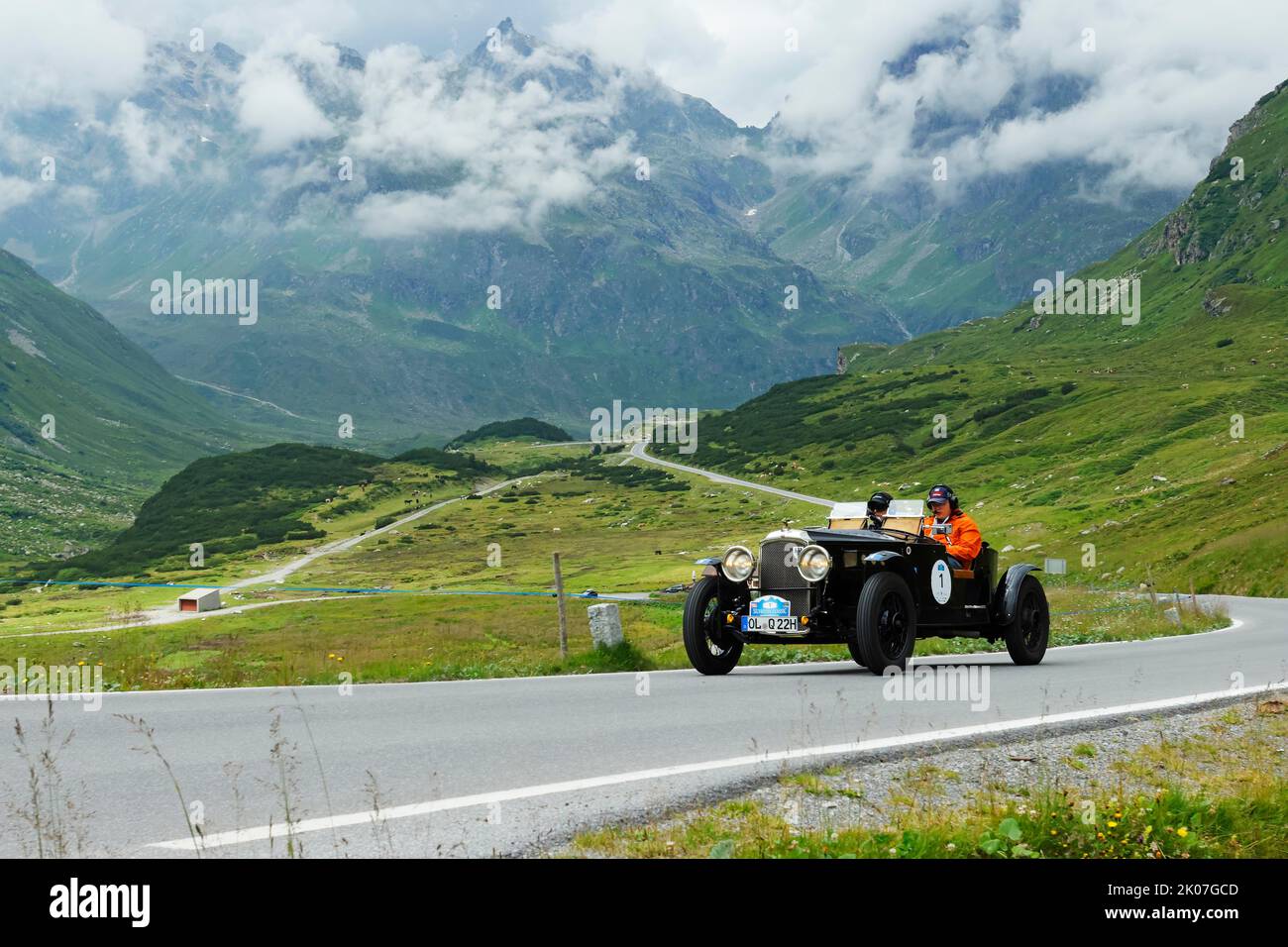 Vintage car rally Silvretta Classic 2022, Vauxhall Special Dragon, year