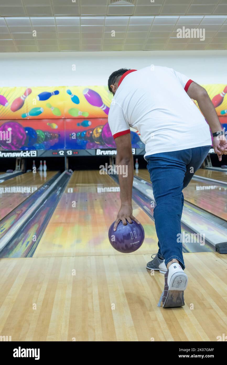Qatar bowling Center Stock Photo Alamy