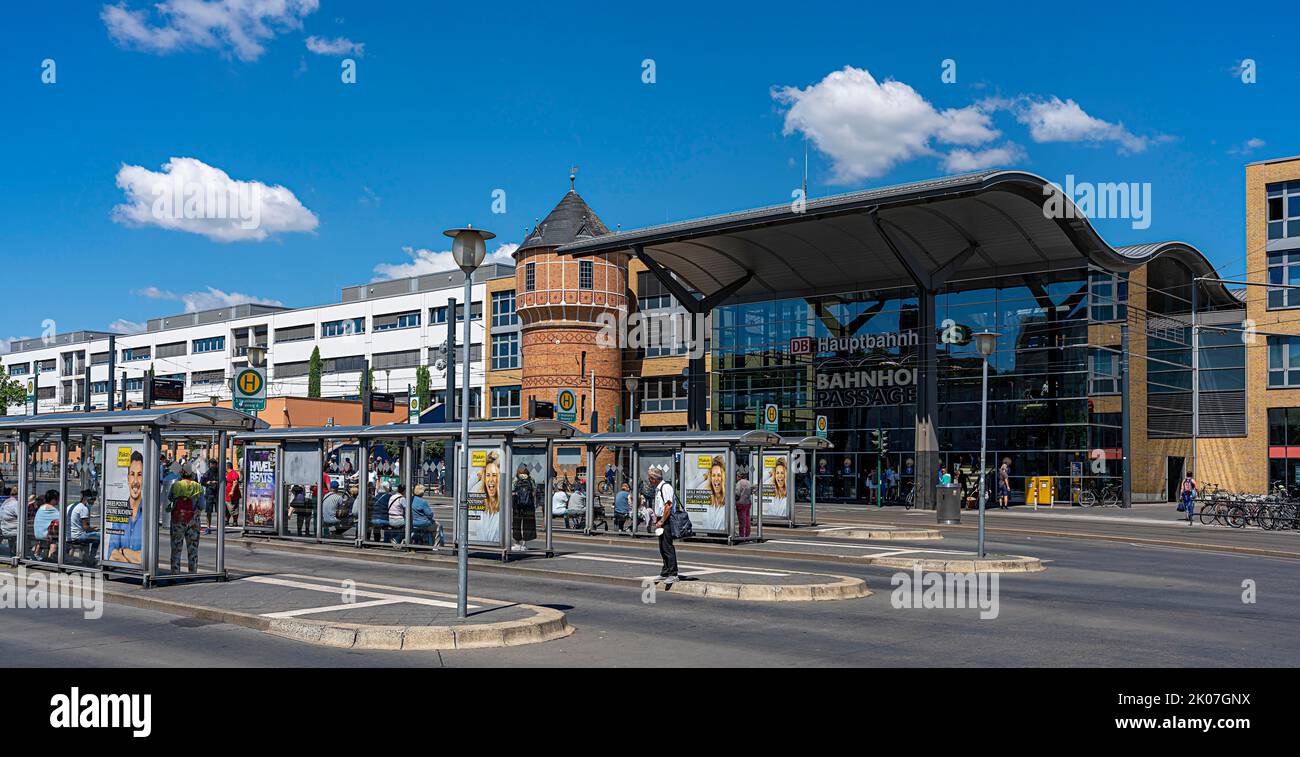 Central Station, Potsdam, Brandenburg, Germany Stock Photo