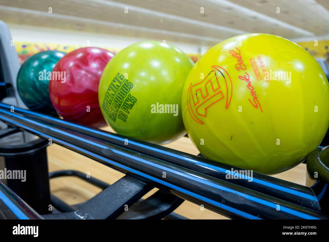 Qatar bowling Center Stock Photo Alamy