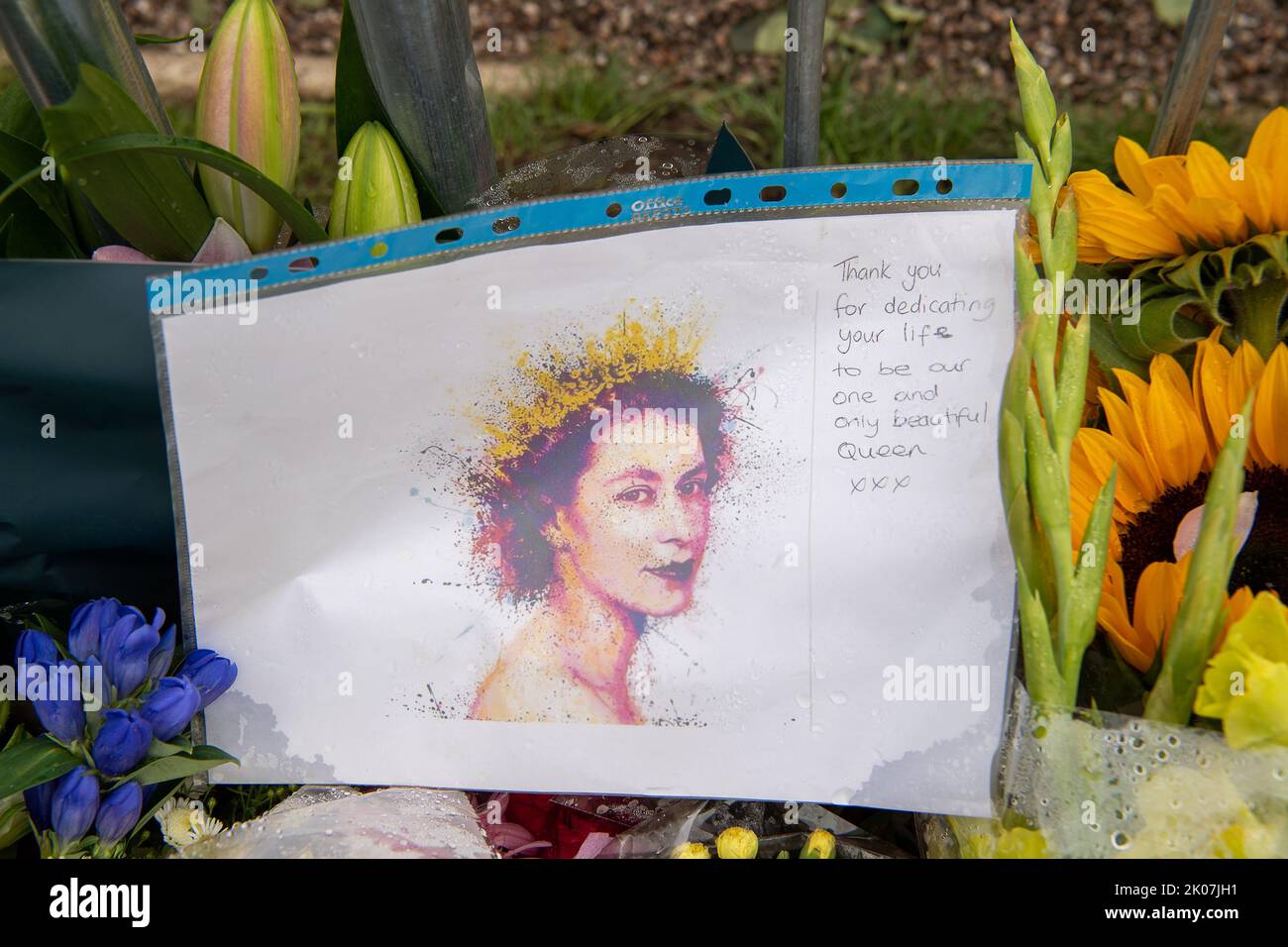 Windsor, Berkshire, UK. 10th September, 2022. Windsor was very busy