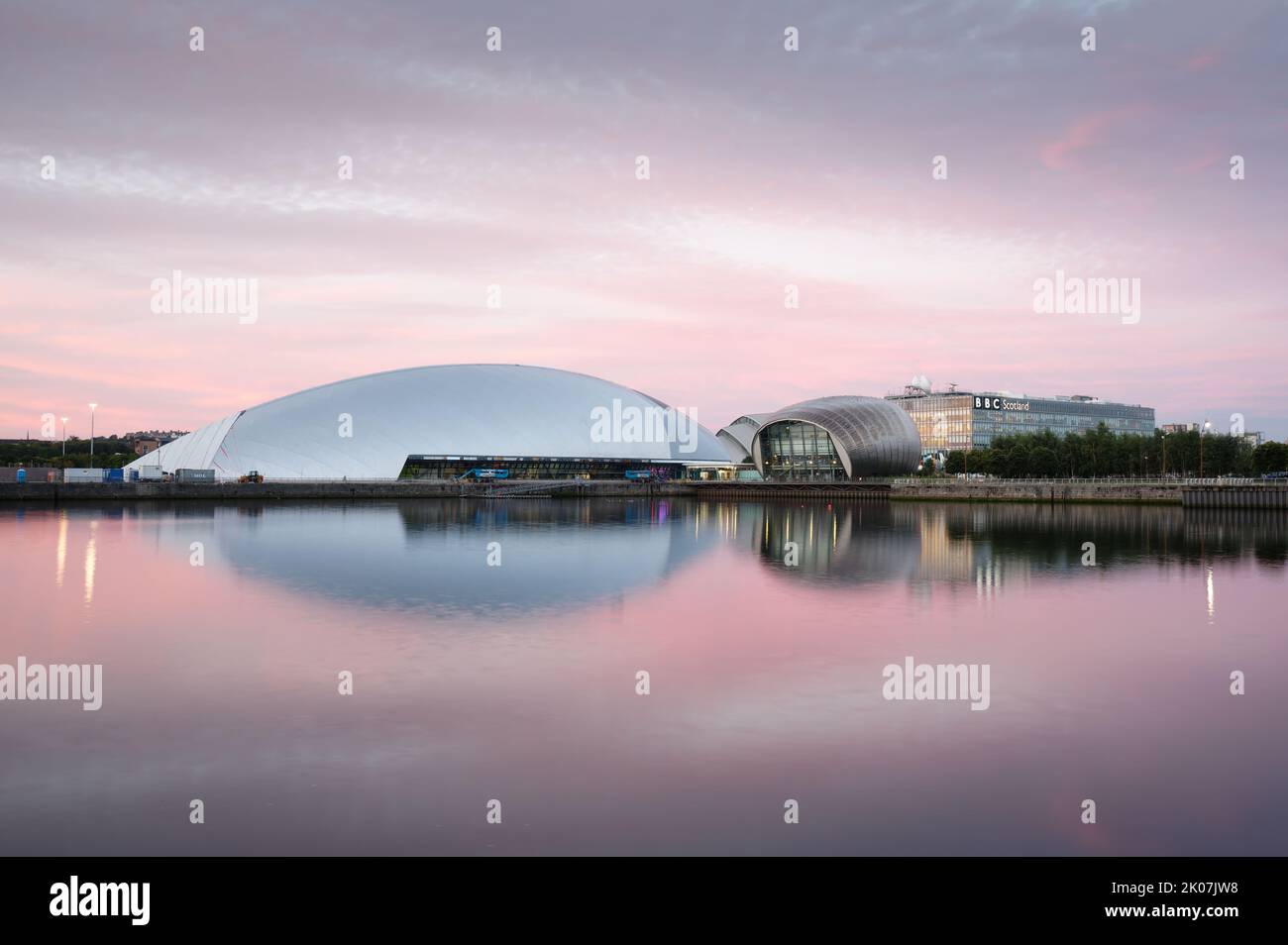 Glasgow, Scotland, UK, September 5th 2022, Glasgow Science Centre Tower and iMax Cinema re-opened following lockdown Stock Photo