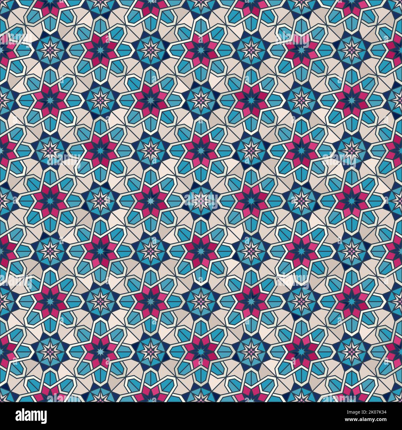 Seamless arabesque hi-res stock photography and images - Alamy