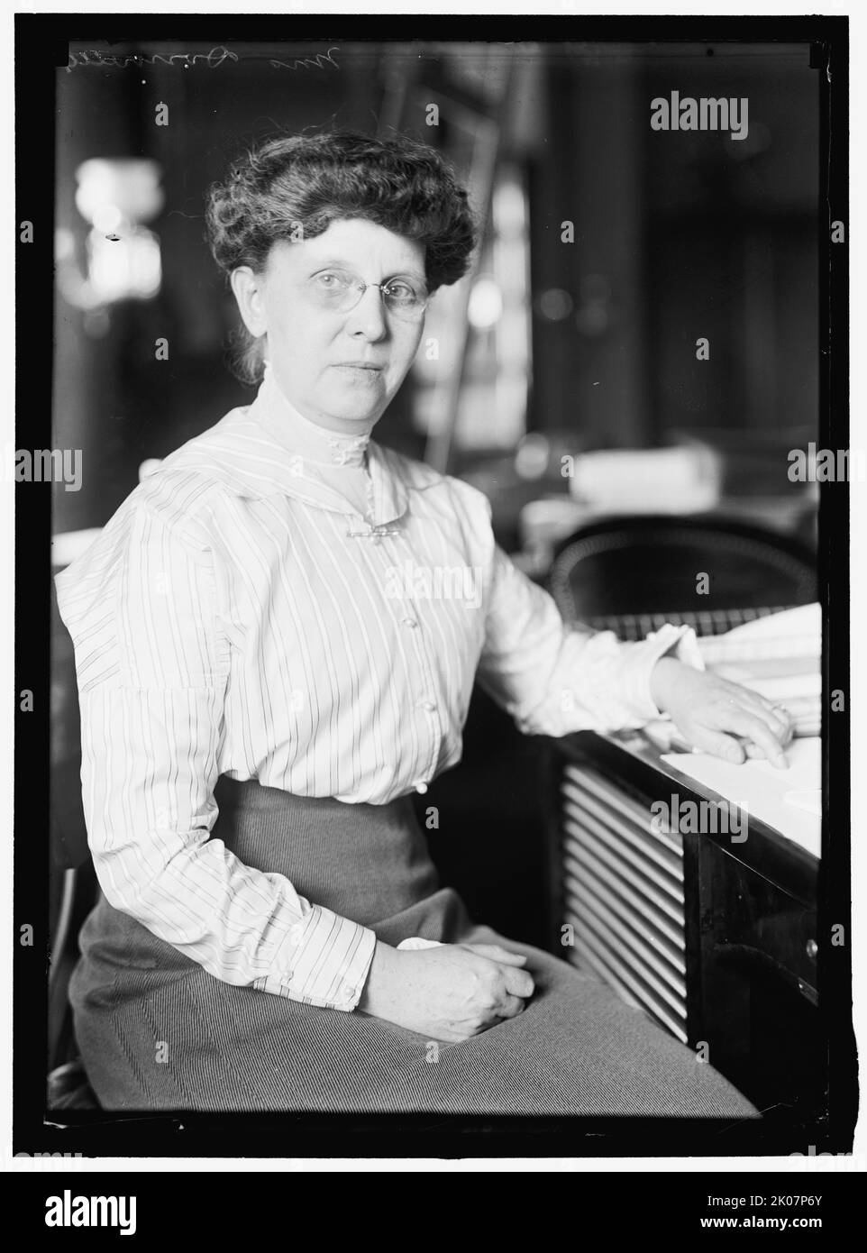 Mrs Donnelley, between 1911 and 1920. Stock Photo
