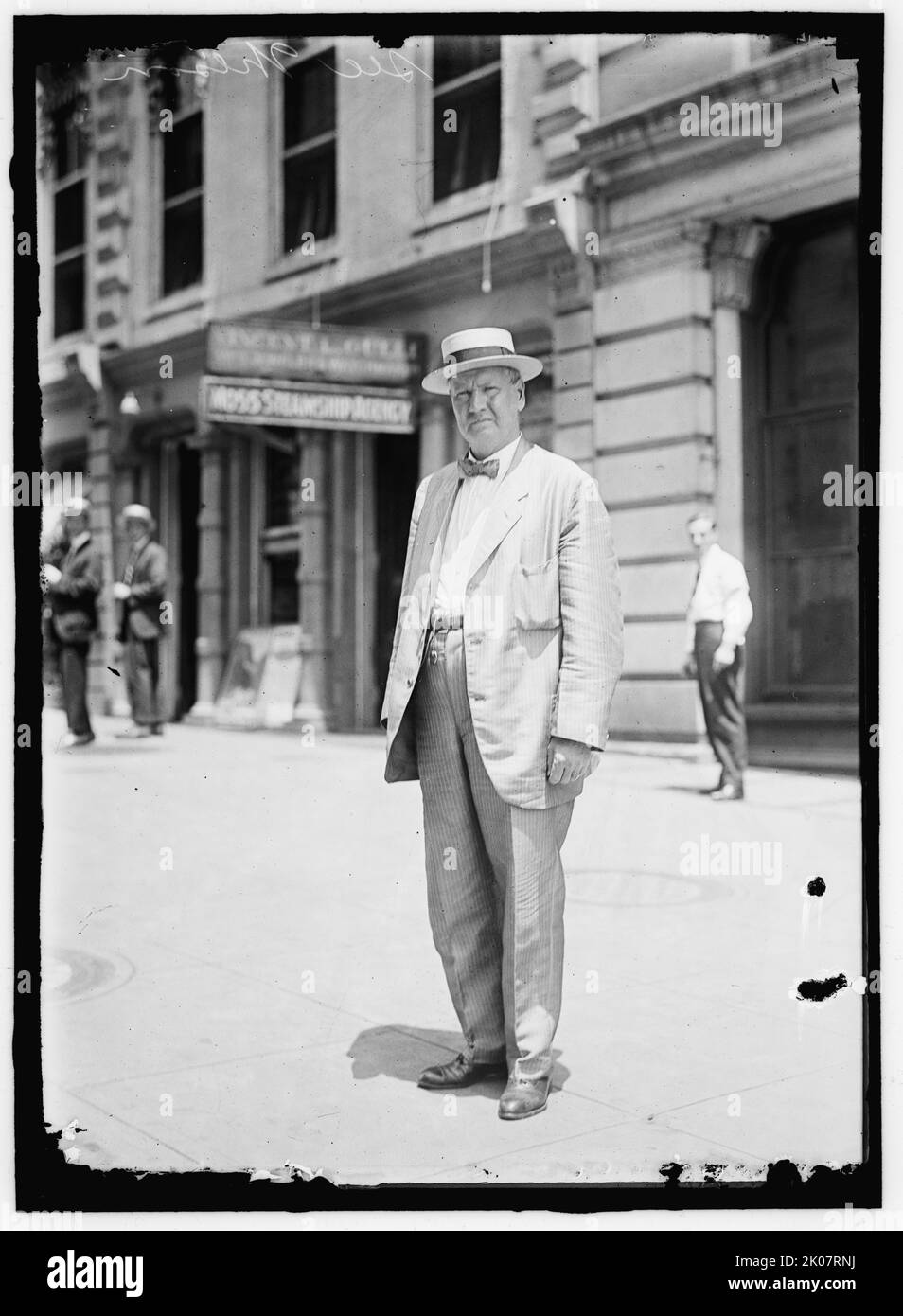 William Bauchop Wilson, between 1914 and 1917. First Secretary of Labor in the United States. Stock Photo