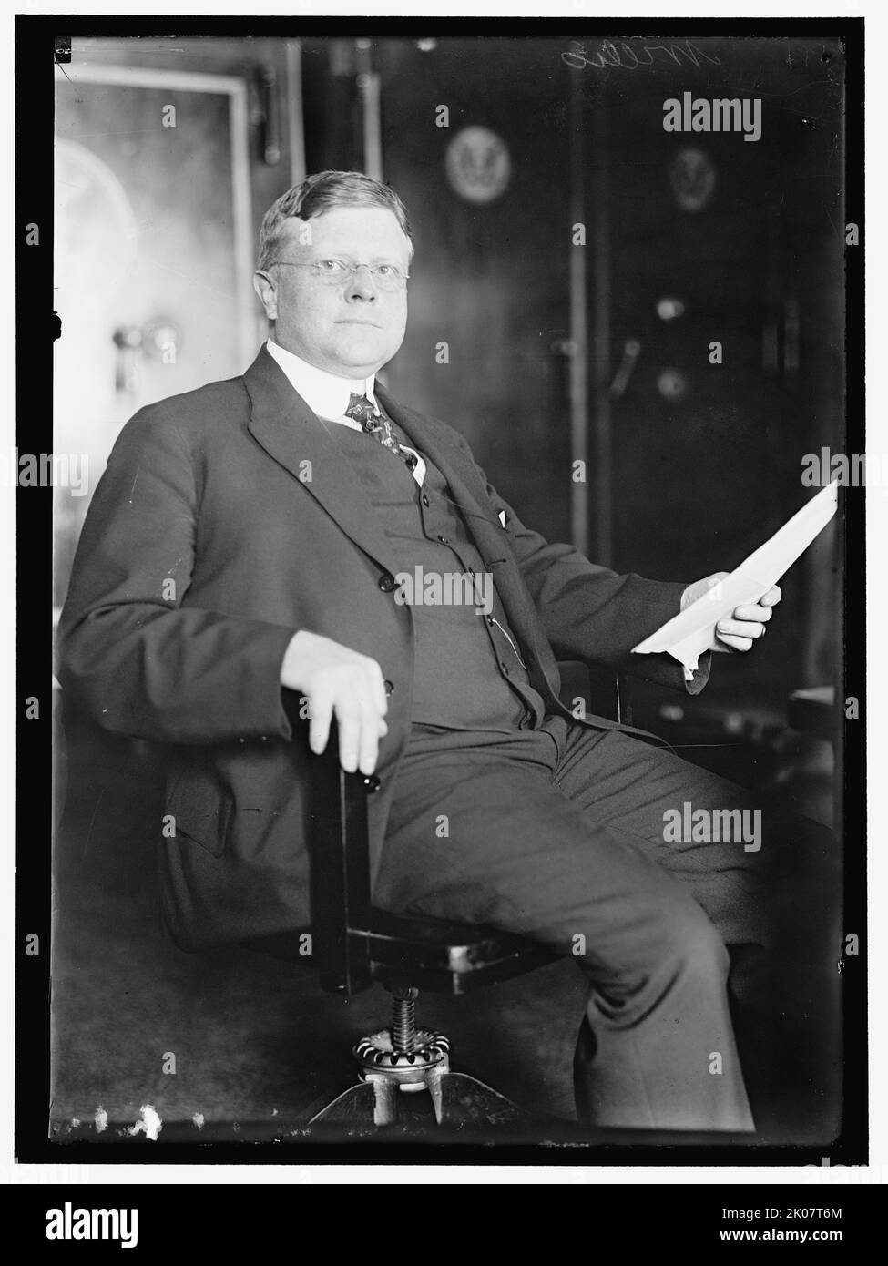 George J. Kindel, Member of Congress, between 1913 and 1917. Stock Photo