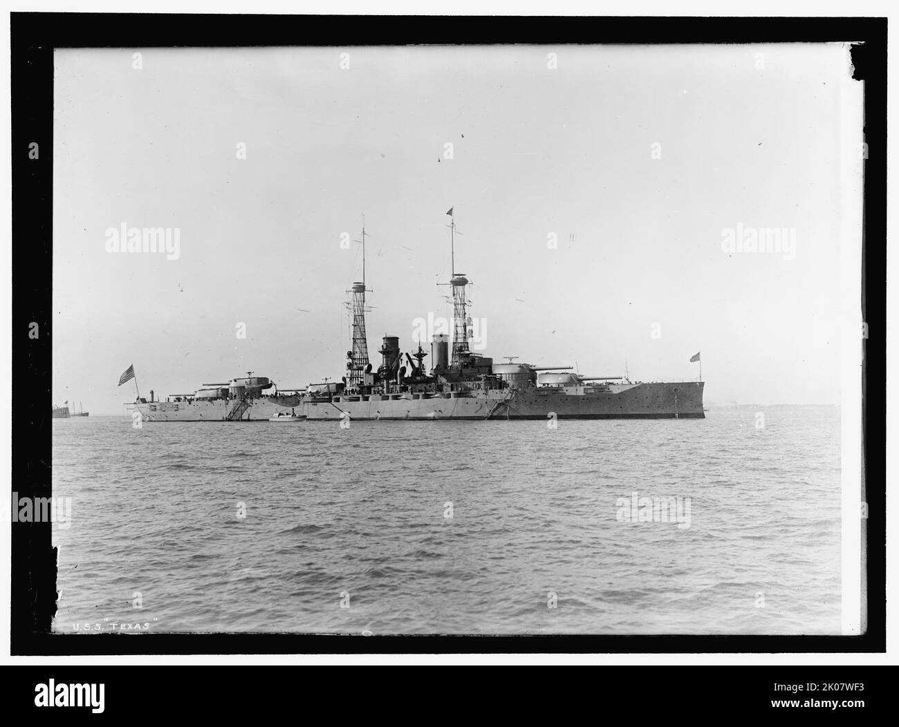 Unidentified ship, between 1910 and 1917. Stock Photo