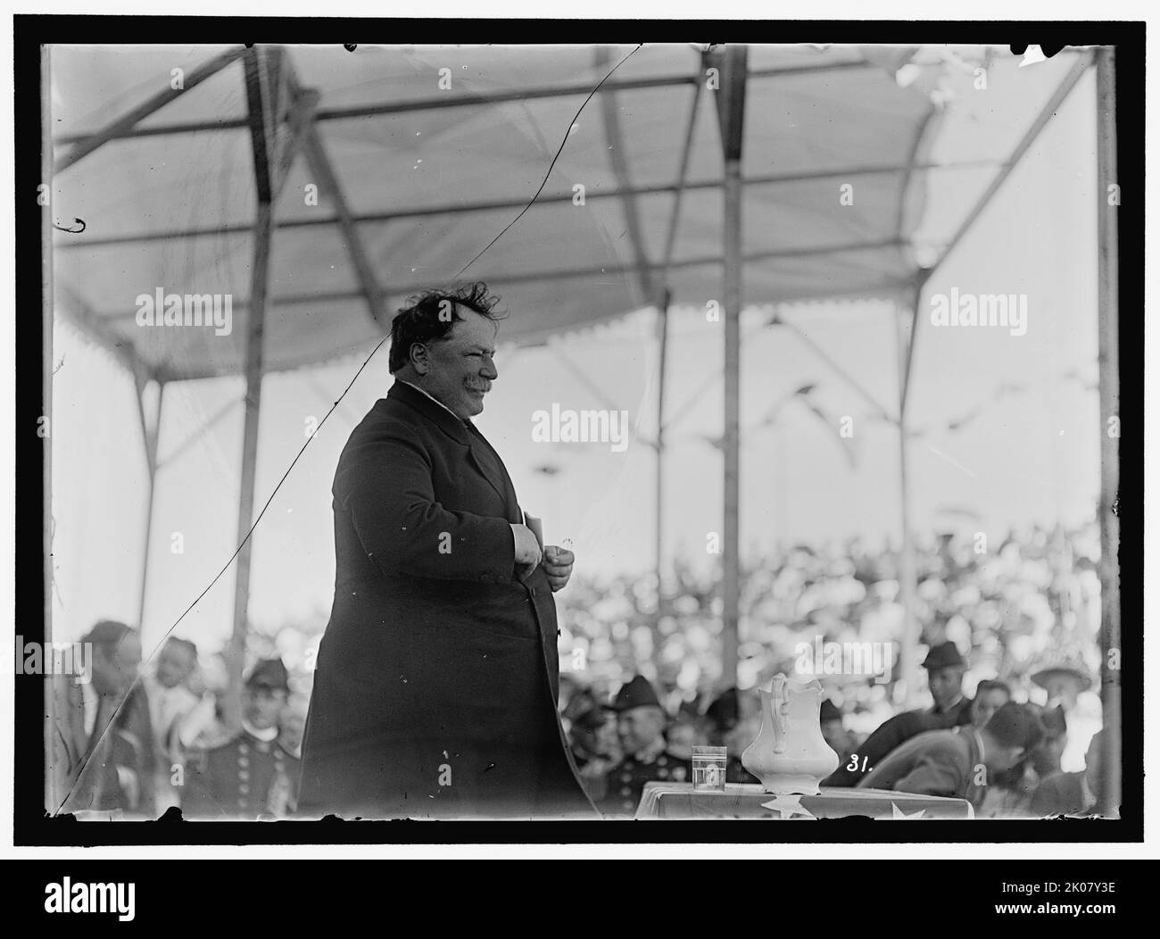 William Howard Taft, c1909-1917. US president making a speech Stock ...