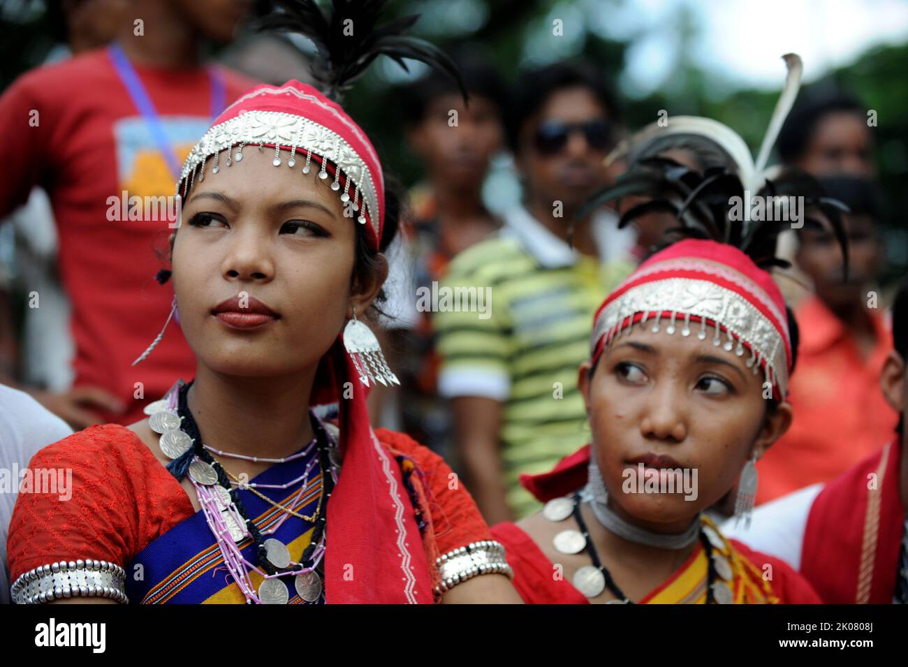 Dhaka, Bangladesh - August 09, 2010: Bangladeshi indigenous people ...