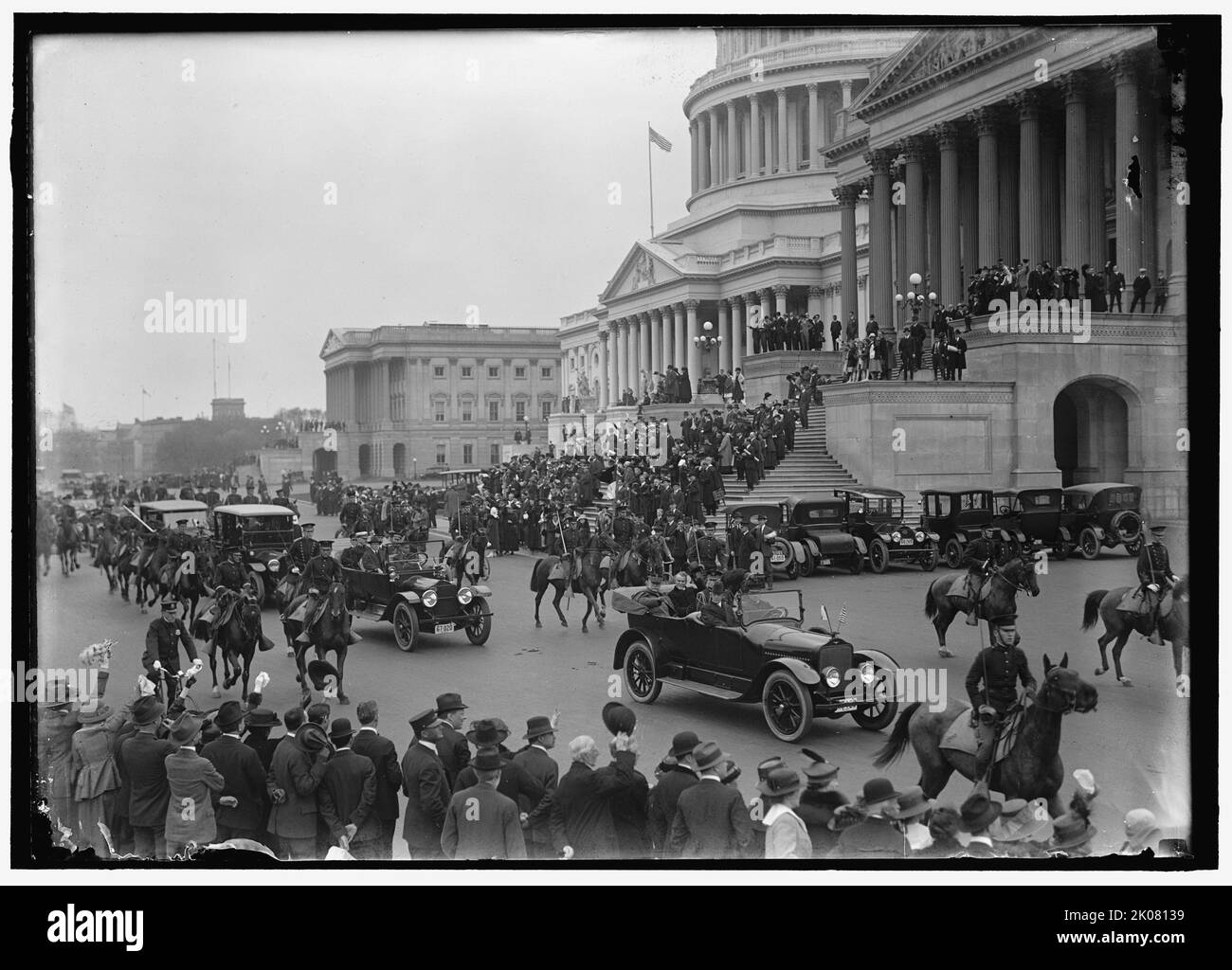 Rally at Capitol, between 1914 and 1918. Stock Photo
