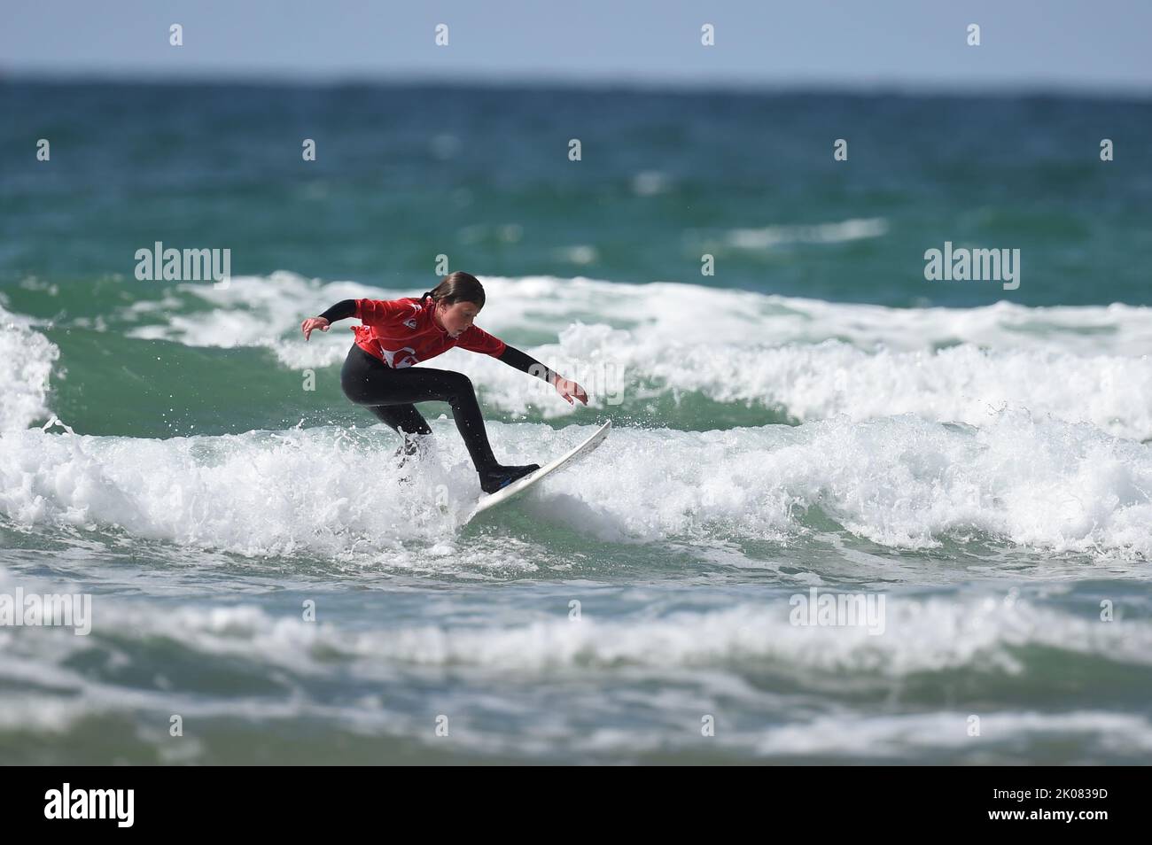 Surfers Stock Photo