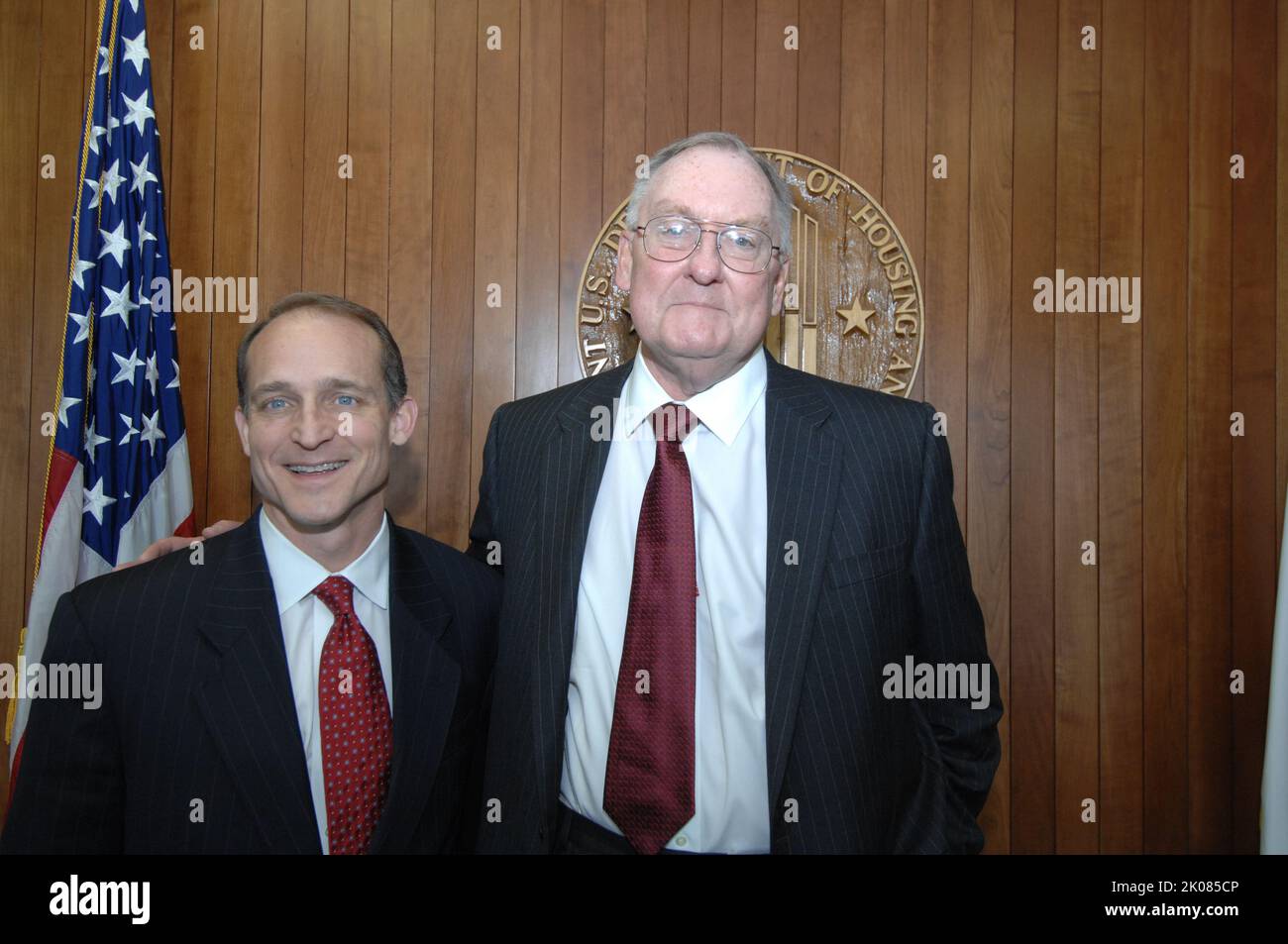 Visit of Governor James Thompson to HUD Visit of former Illinois